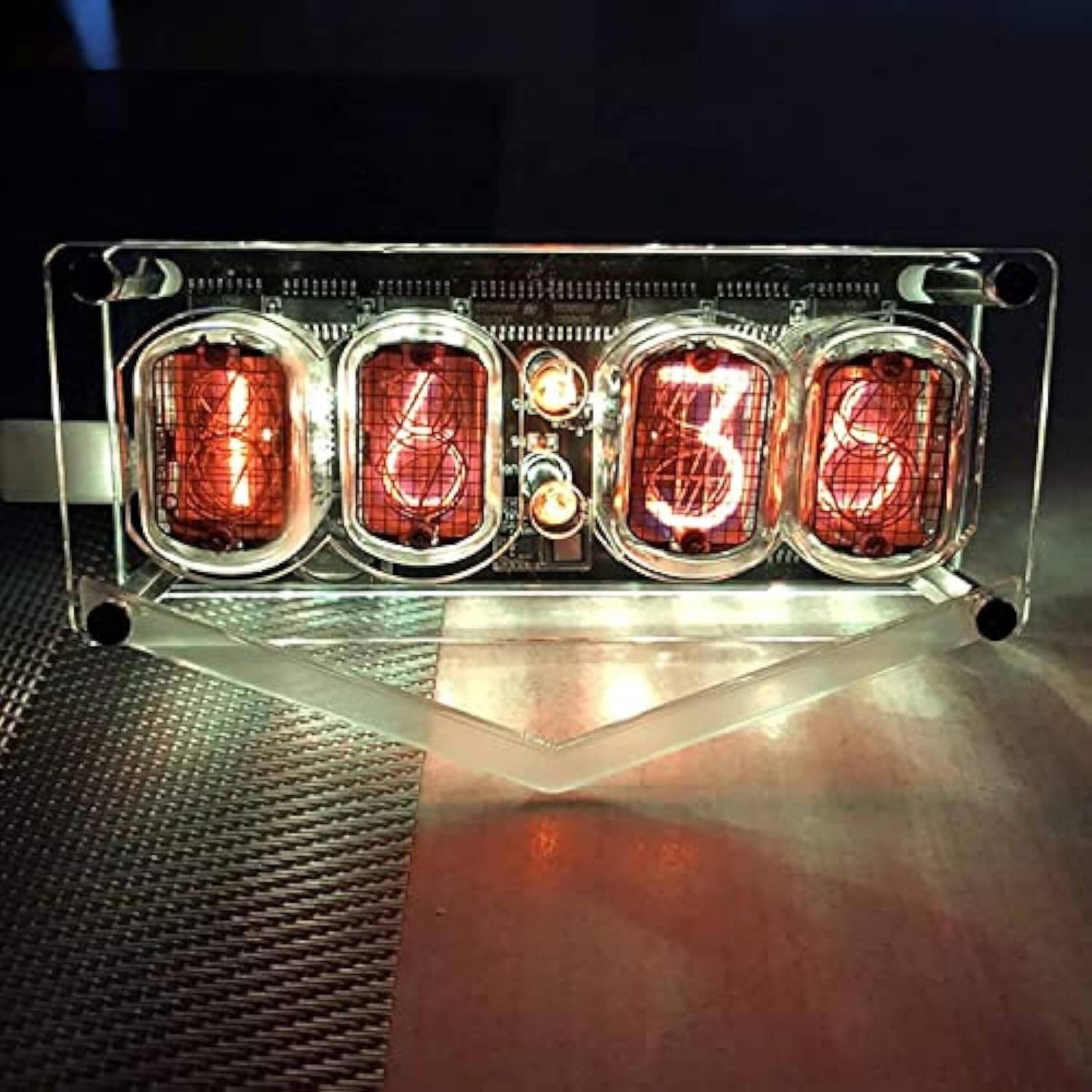 IN12 Glow Tube Digital Desk Clock