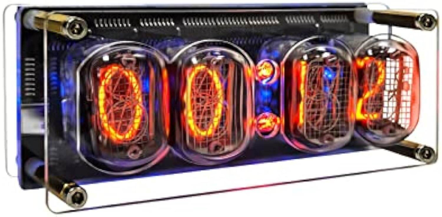 IN12 Glow Tube Digital Desk Clock