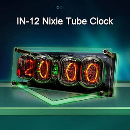 IN12 Glow Tube Digital Desk Clock